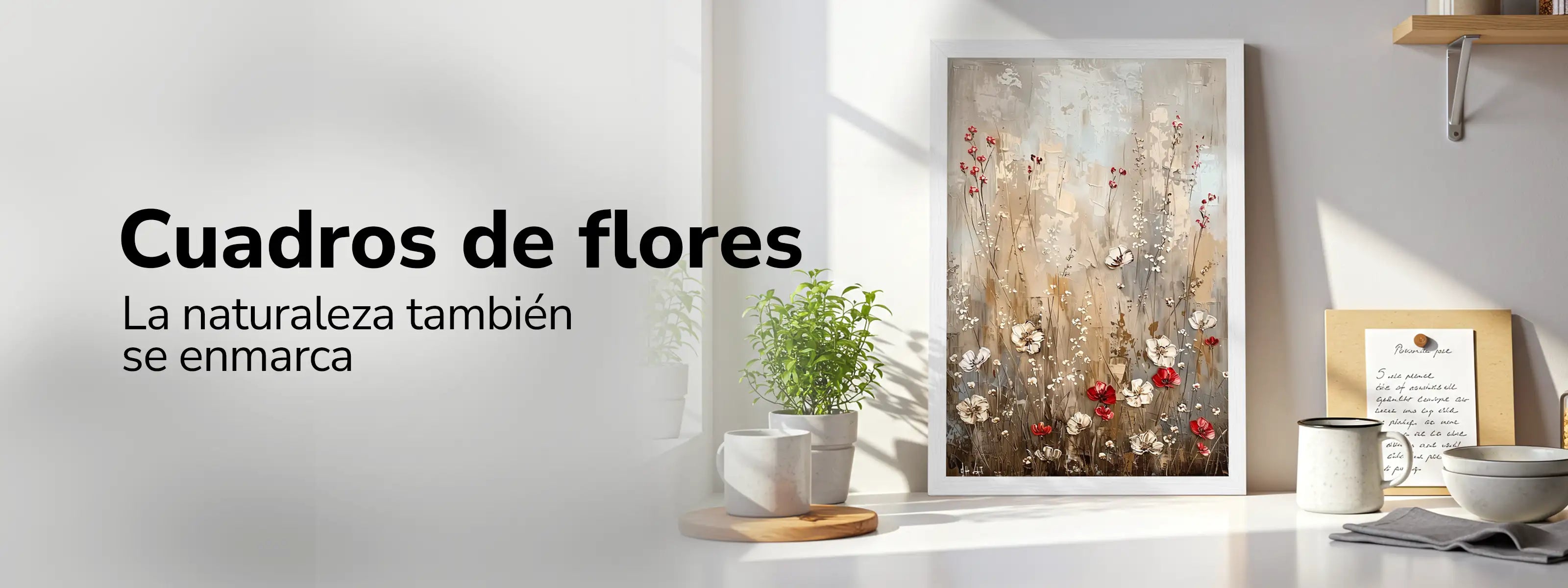Cuadros de flores