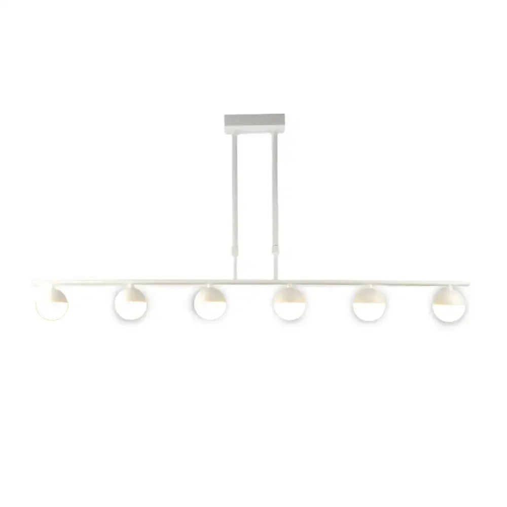 Lámpara de techo LED de 6 luces 5W Color blanco | Estructura Lineal