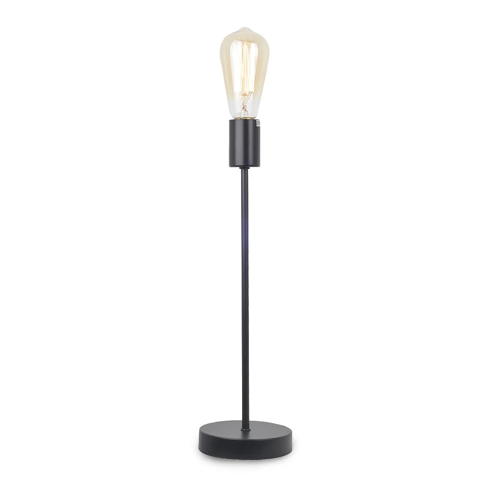 Lámpara de Sobremesa Negra | Diseño Minimalista