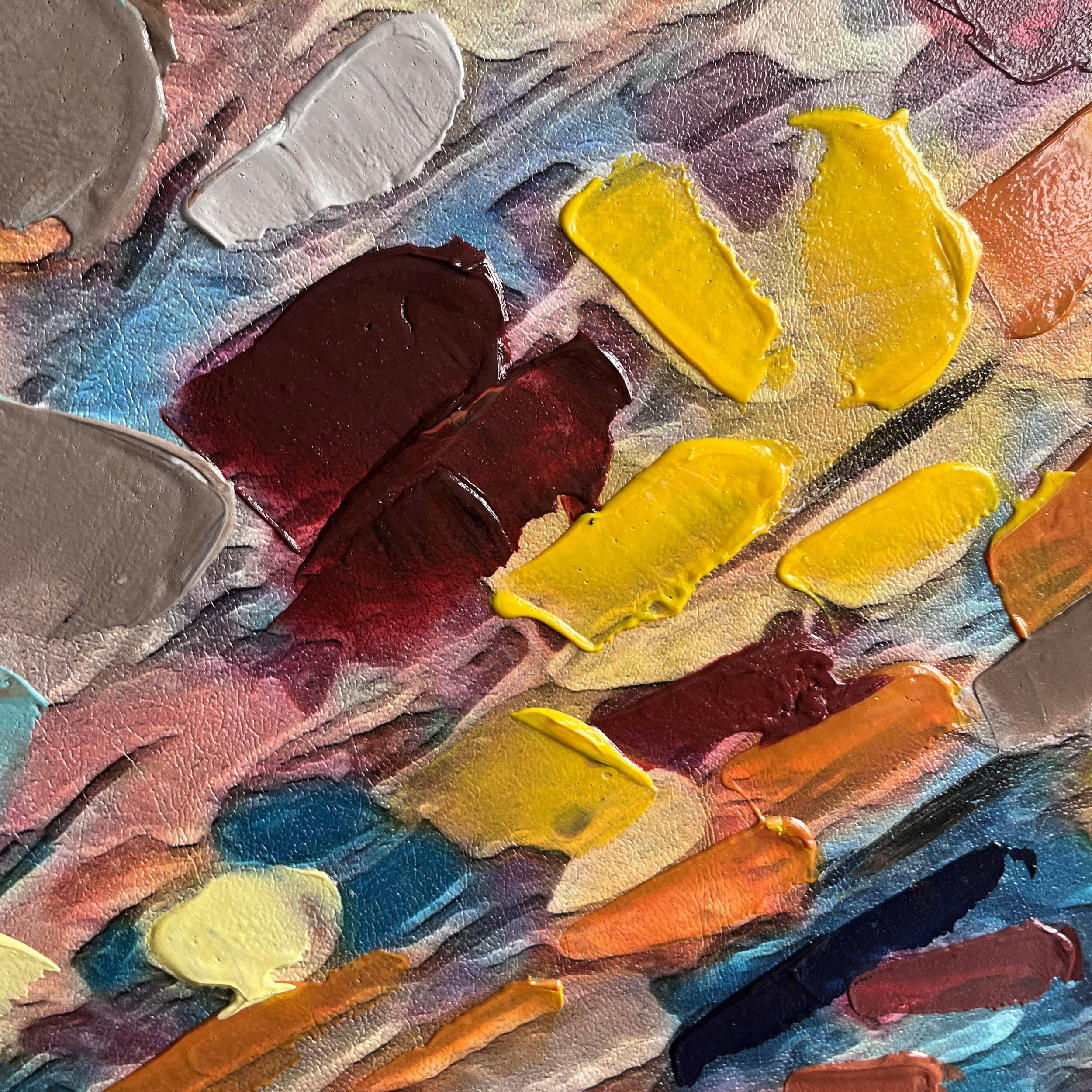 Cuadro pintado a mano