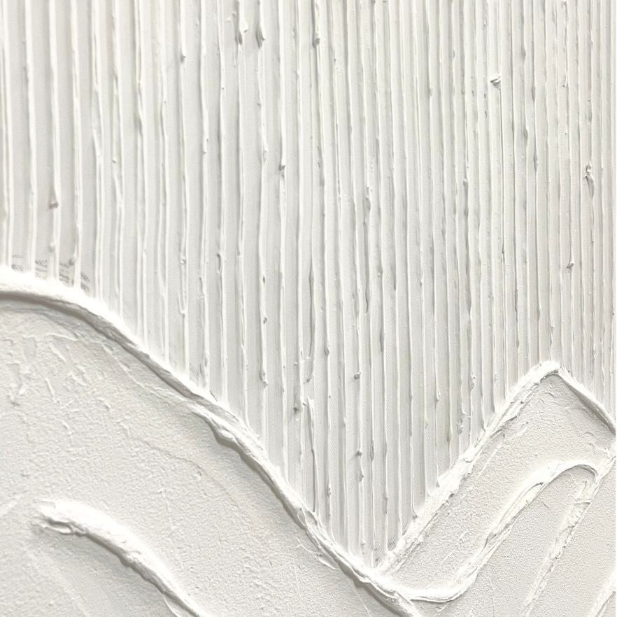 Cuadro en relieve con marco de madera