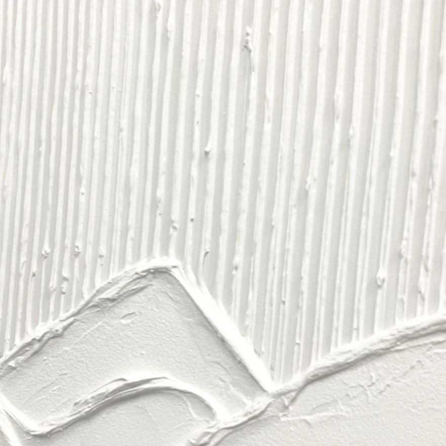 Cuadro en relieve con marco de madera