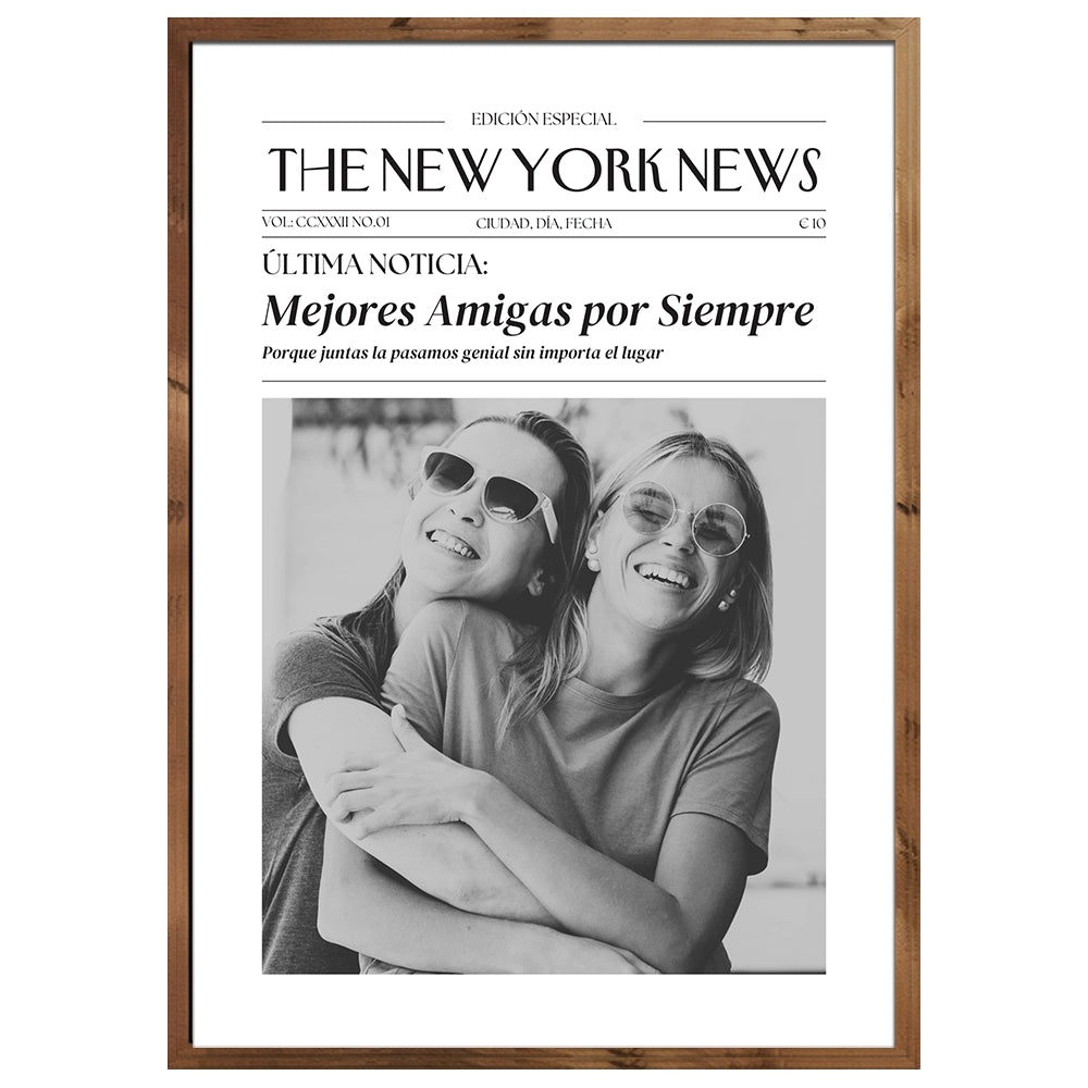 Cuadros personalizados con fotos para mejores amigas