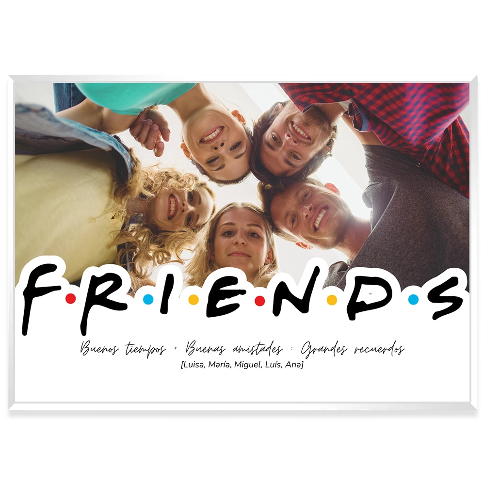Cuadro personalizado para grupos de amigos
