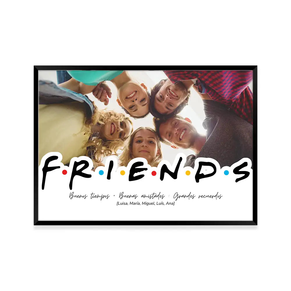Cuadro personalizado para grupos de amigos
