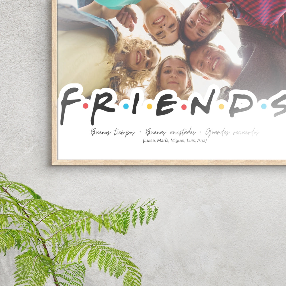 Cuadro personalizado para grupos de amigos