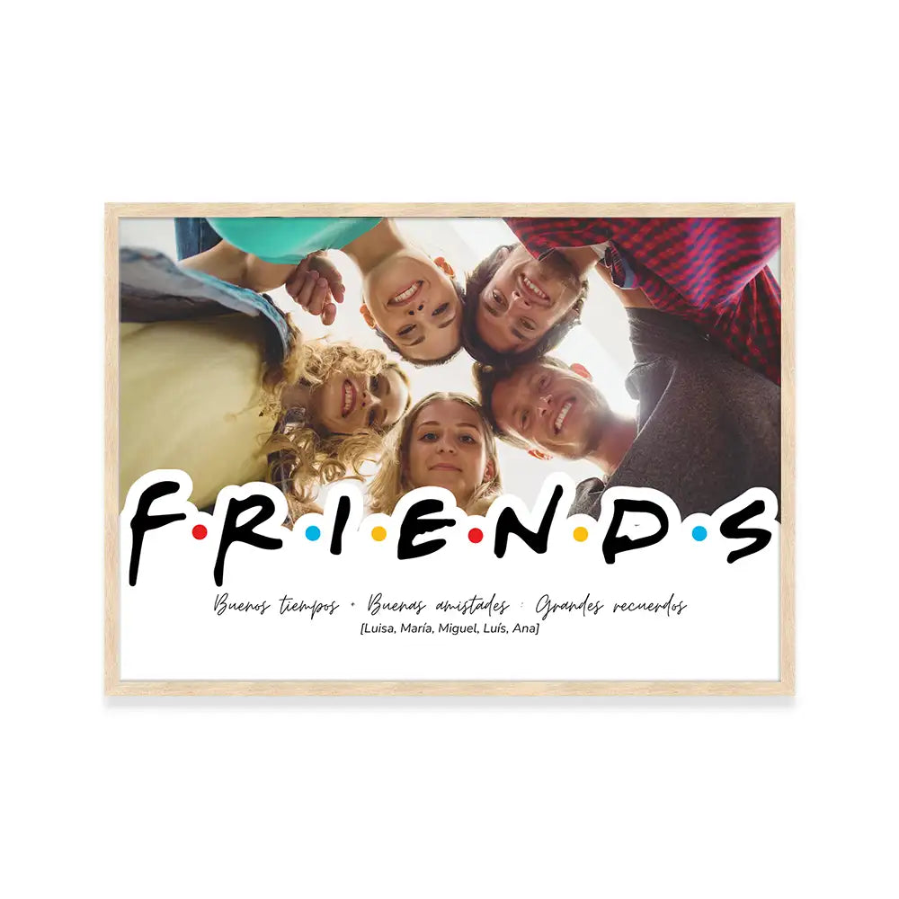 Cuadro personalizado para grupos de amigos