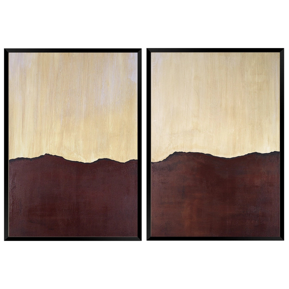 Cuadro con Colores Cálidos | Pintado a mano