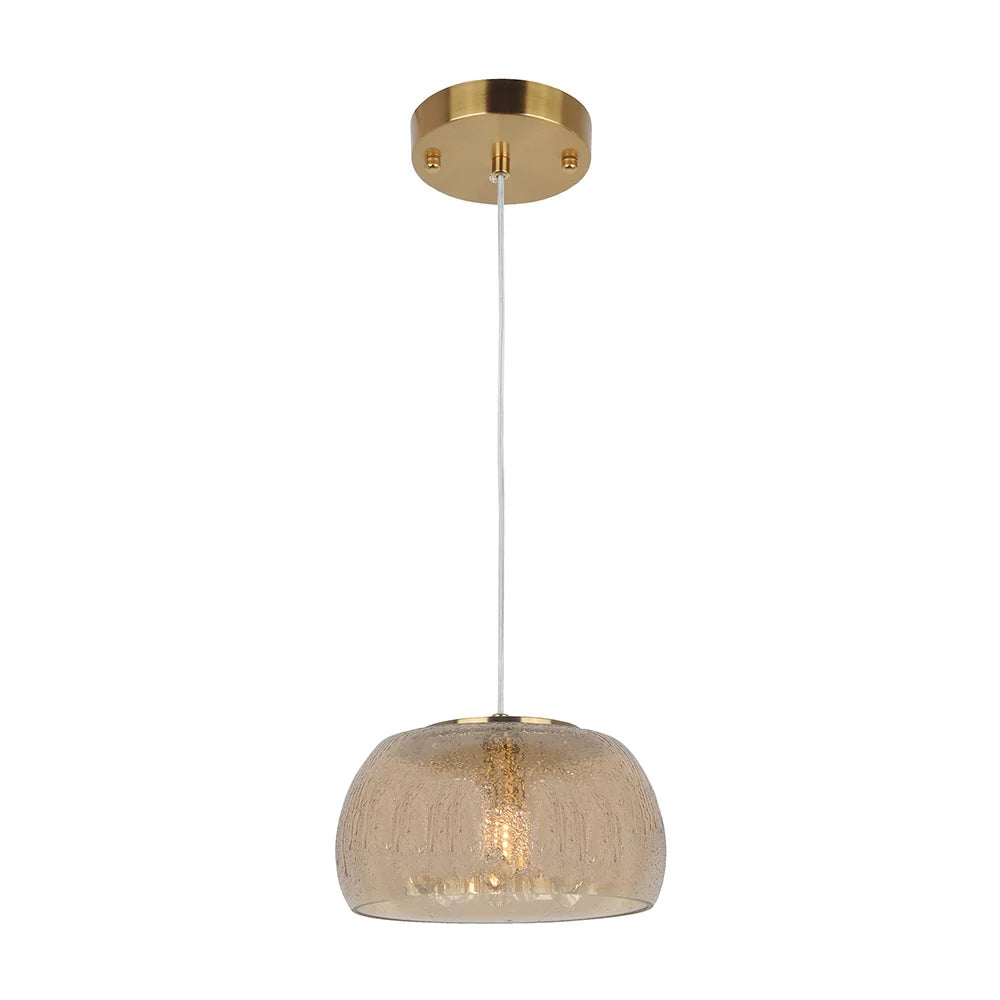 Lámpara dorada | Diseño elegante