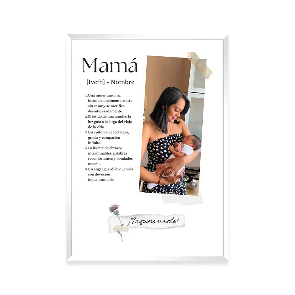 Cuadro personalizado con fotos para regalar