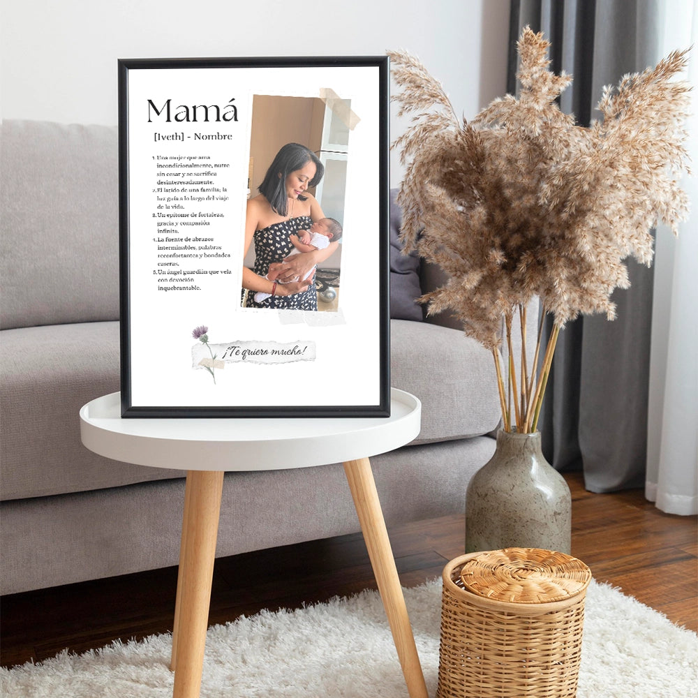 Cuadro personalizado con fotos para regalar