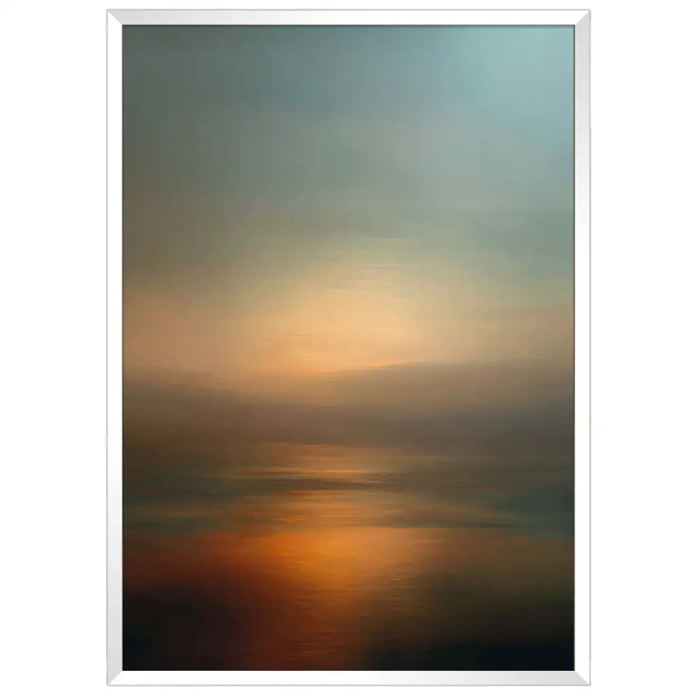 Láminas enmarcadas del atardecer | Tonos profundos