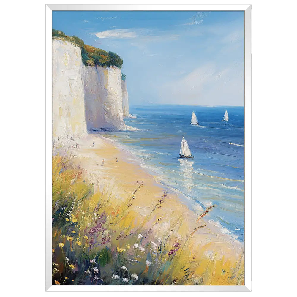 Paisaje marino inspirado en cuadros famosos