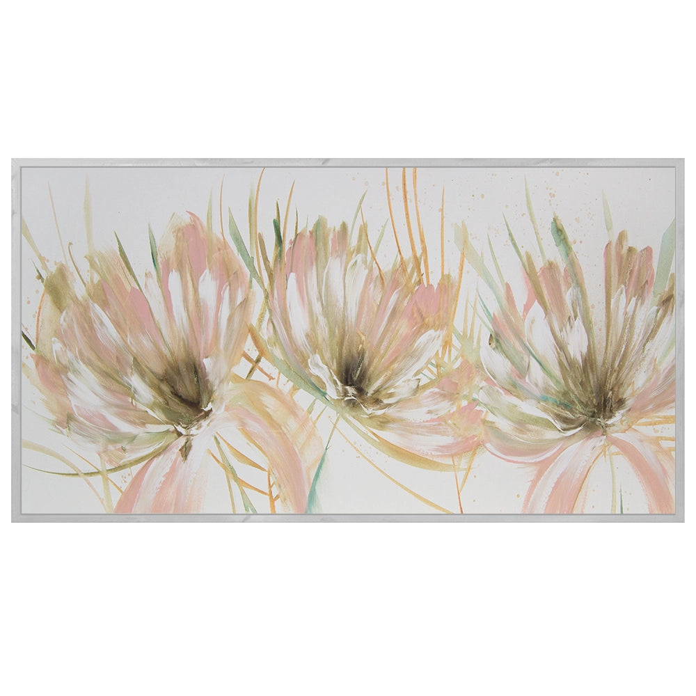 Cuadros de flores grandes modernas pintadas a mano