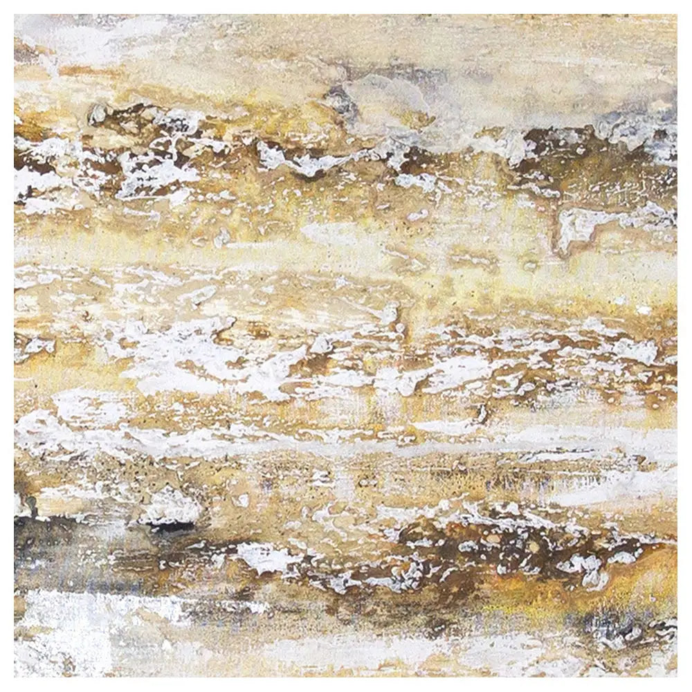 Cuadro abstracto moderno pintado a mano en acrílico