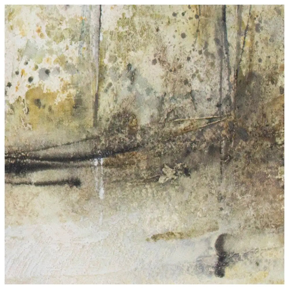Cuadro abstracto pintado a mano en acrílico | Arte moderno