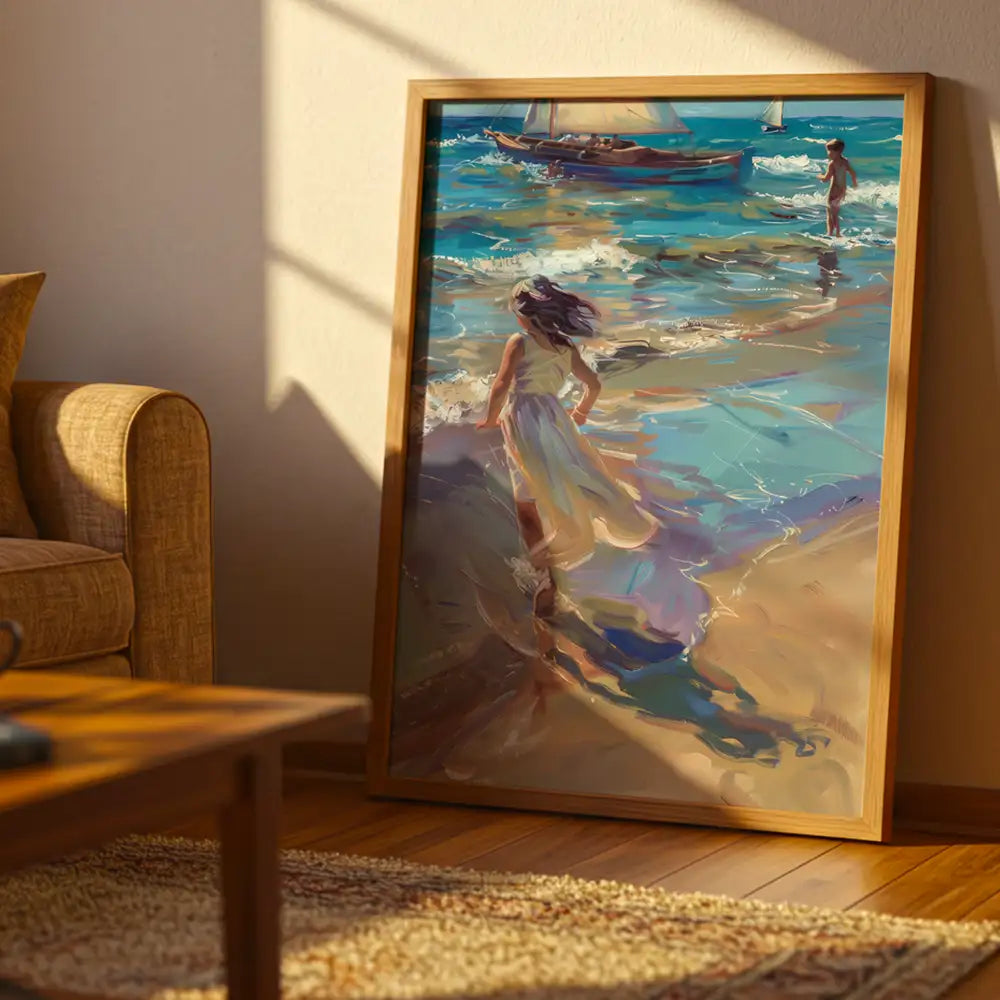 Cuadro famoso inspirado en Sorolla | Estilo clásico