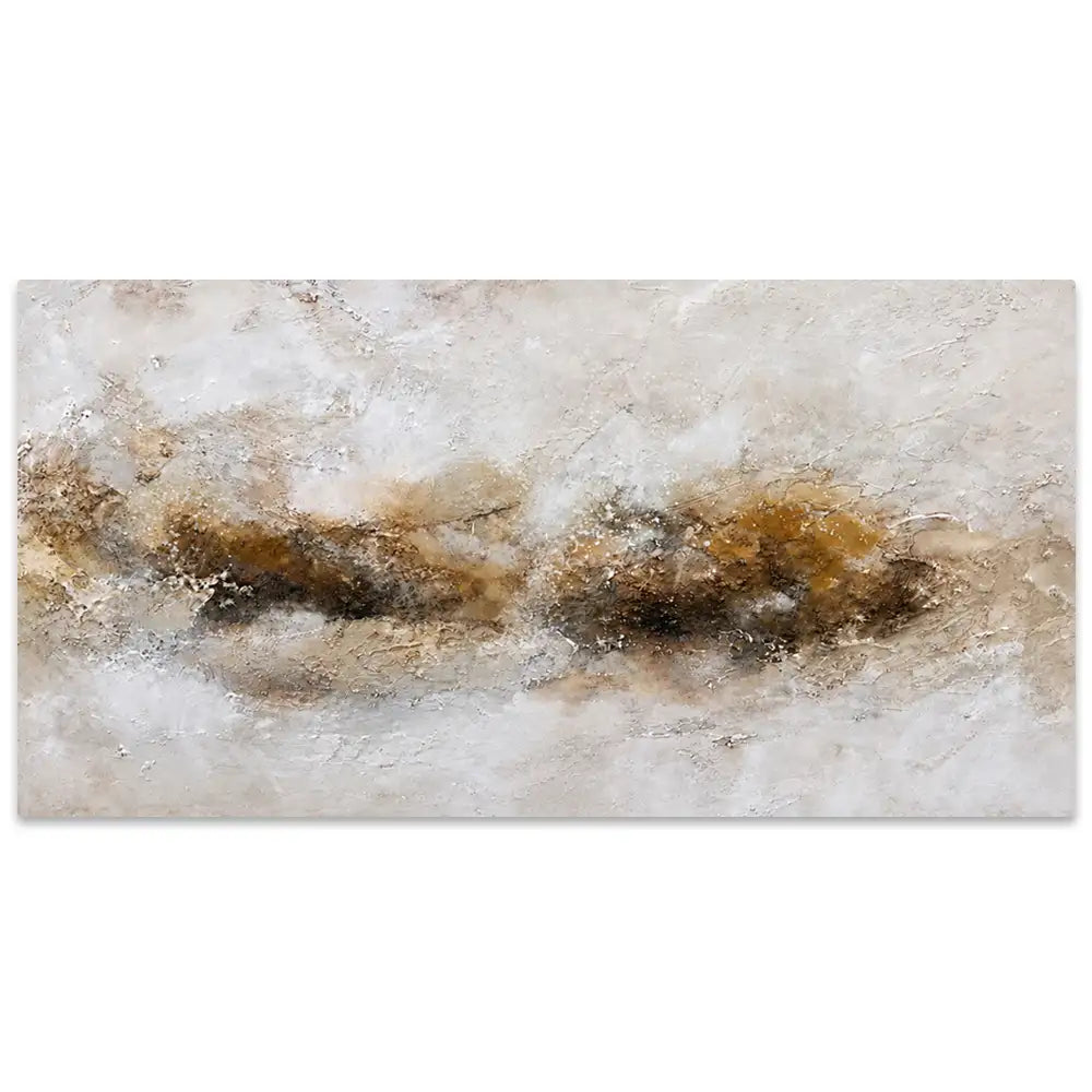 Cuadro abstracto elegante pintado a mano