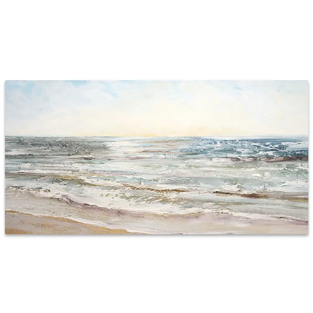 Cuadros de playas con relieve que cambia con la Luz