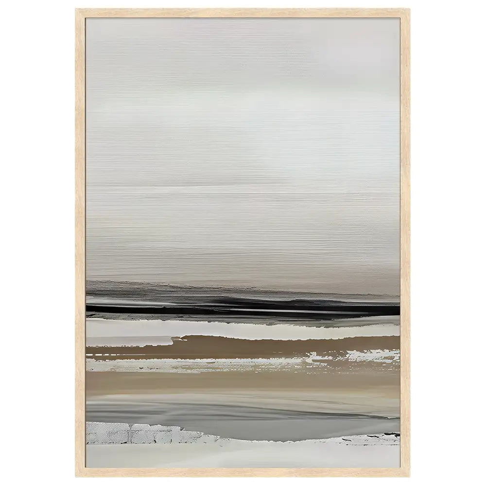 Cuadro abstracto del horizonte | Estilo Abstracto