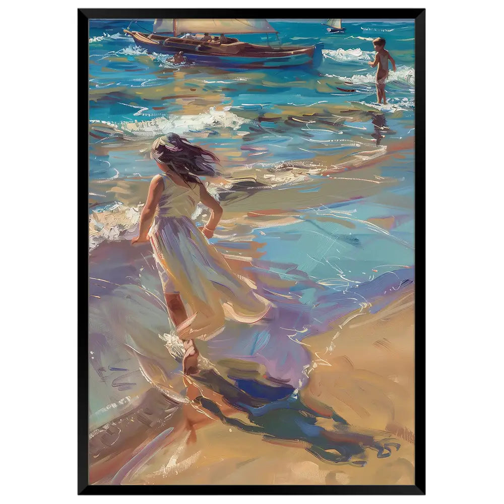 Cuadro famoso inspirado en Sorolla | Estilo clásico