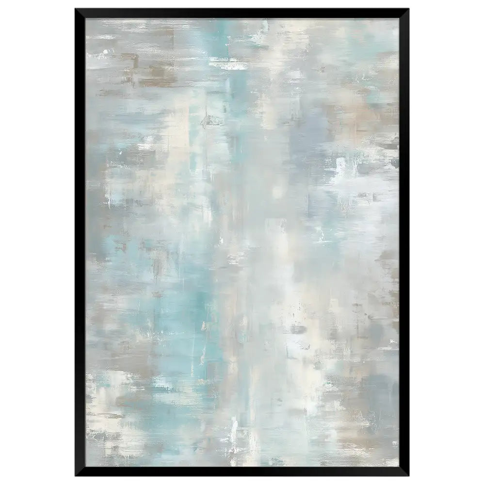 Cuadro abstracto en tonos suaves | Brisa visual y equilibrio