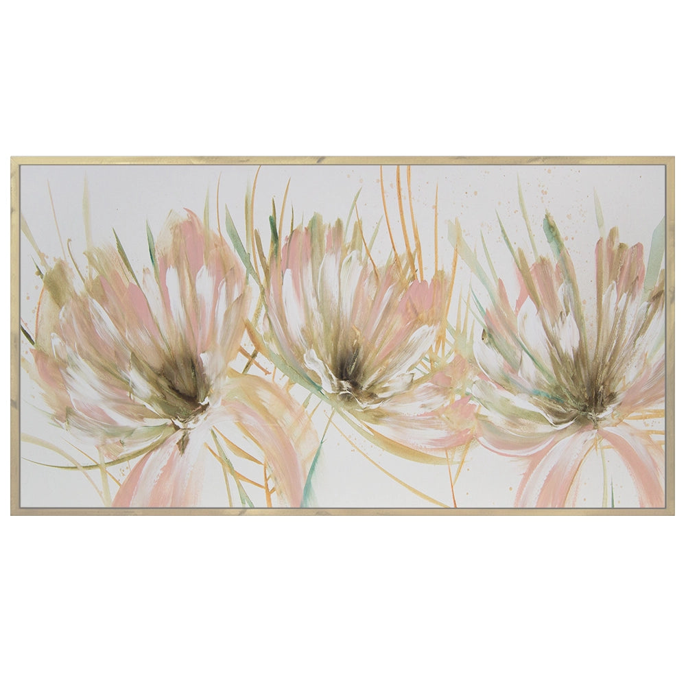 Cuadros de flores grandes modernas pintadas a mano