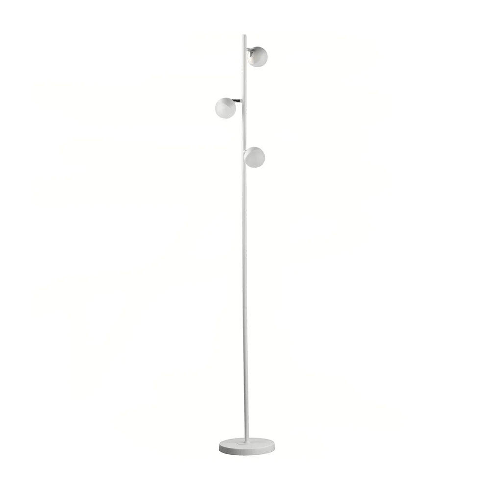 Lámpara de pie LED 3 luces | Color blanco