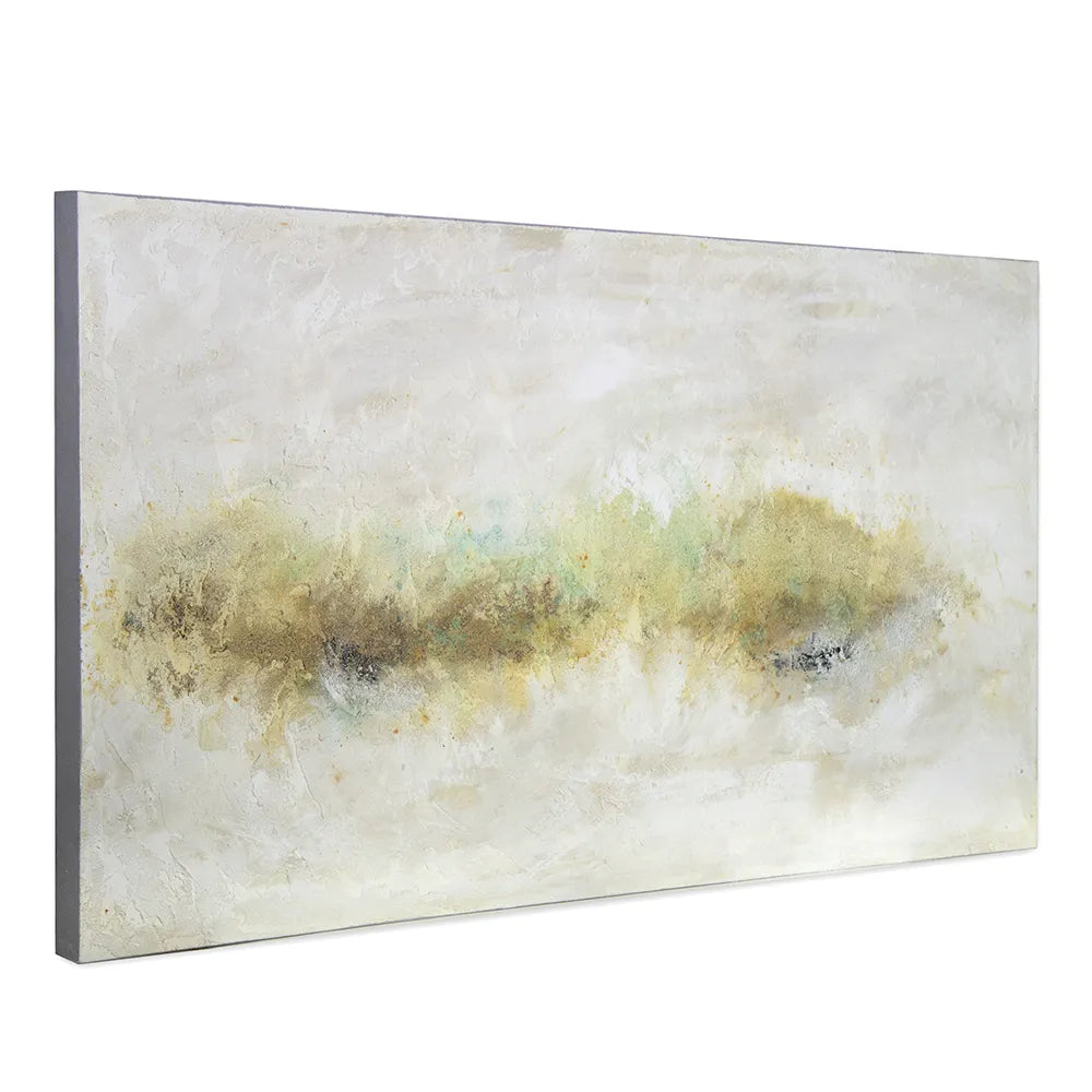 Cuadros acrílicos originales en tonos neutros y texturas suaves