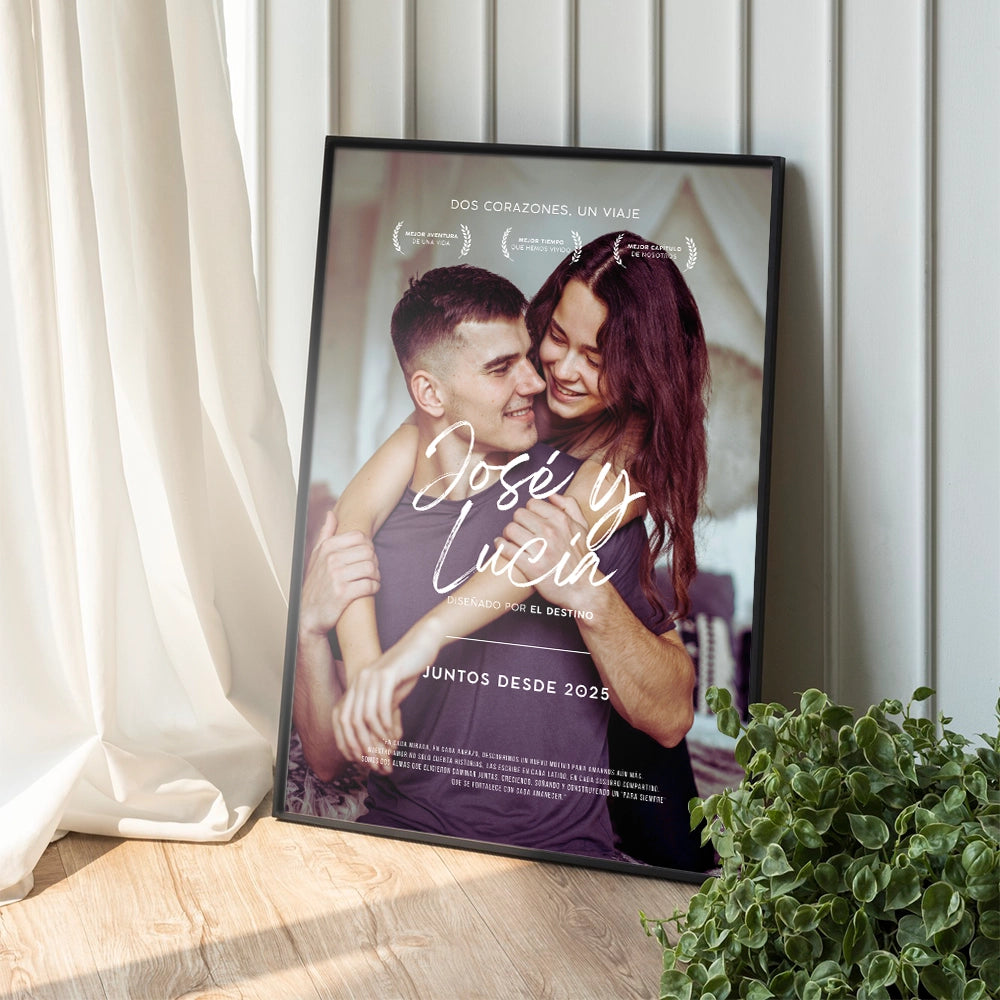 Cuadro personalizado para pareja con foto