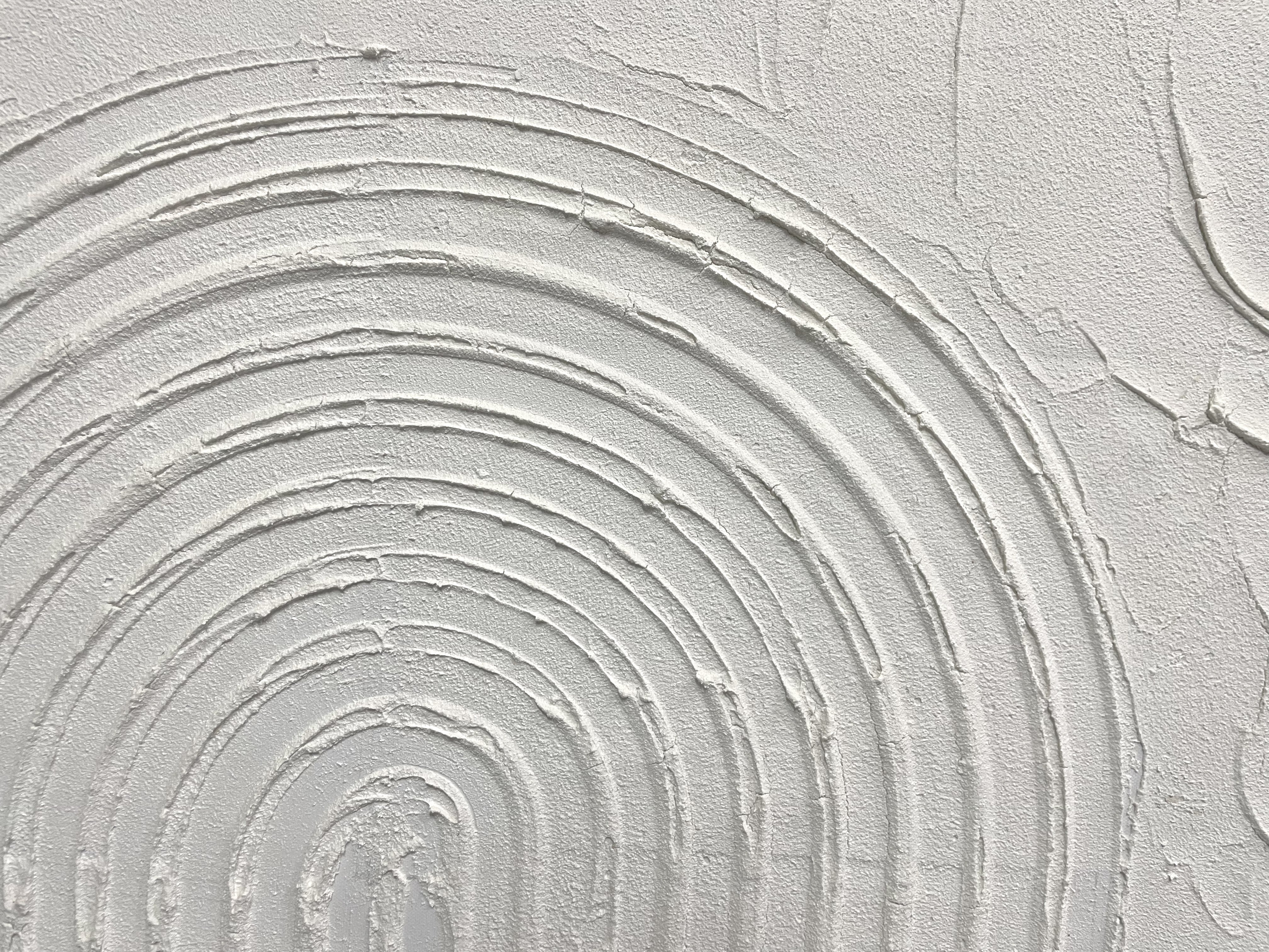 Cuadro en relieve con marco de madera