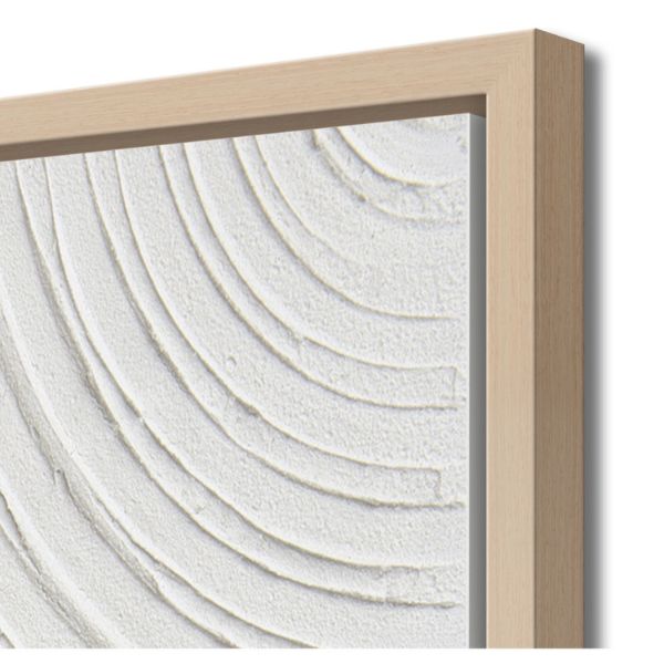 Cuadro en relieve con marco de madera