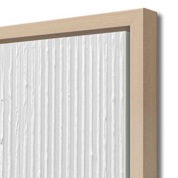 Cuadro en relieve con marco de madera