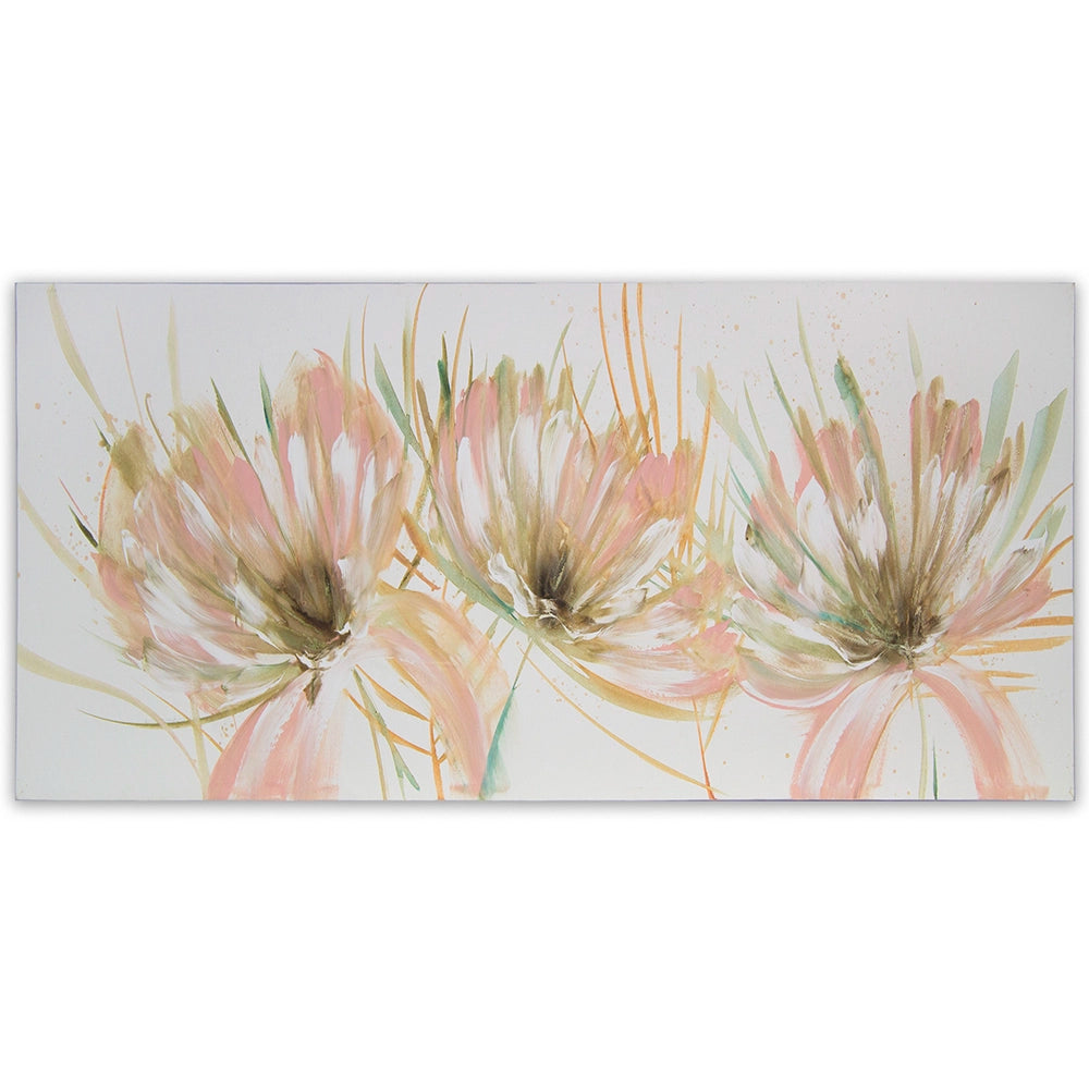 Cuadros de flores grandes modernas pintadas a mano