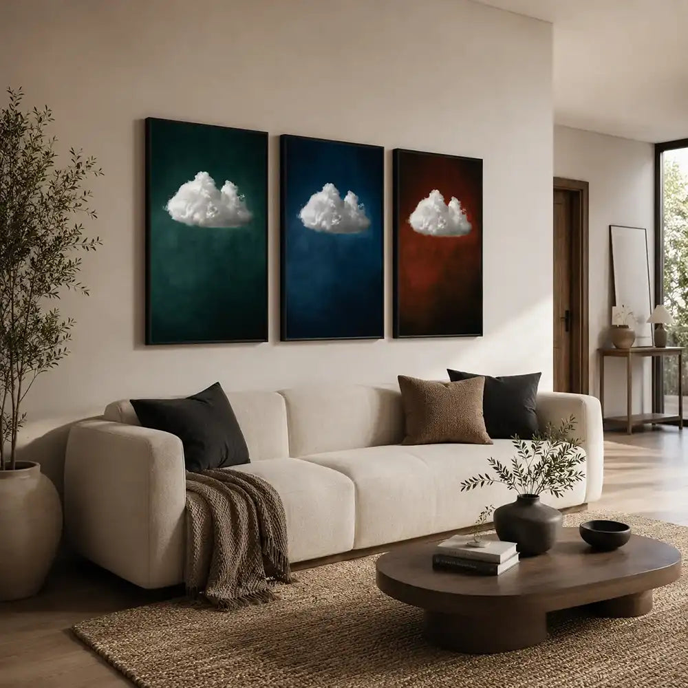 Trilogía decorativa sobre pausa, memoria y transformación