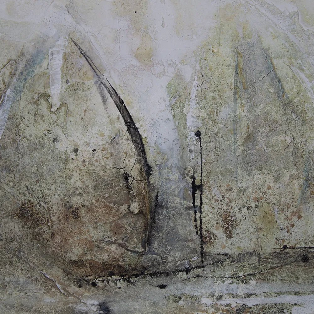 Cuadro abstracto pintado a mano en acrílico | Arte moderno - DekoArte