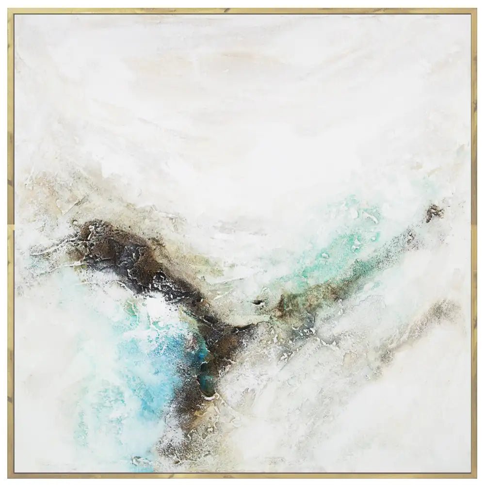 Cuadro acrílico original pintado a mano con textura natural - DekoArte