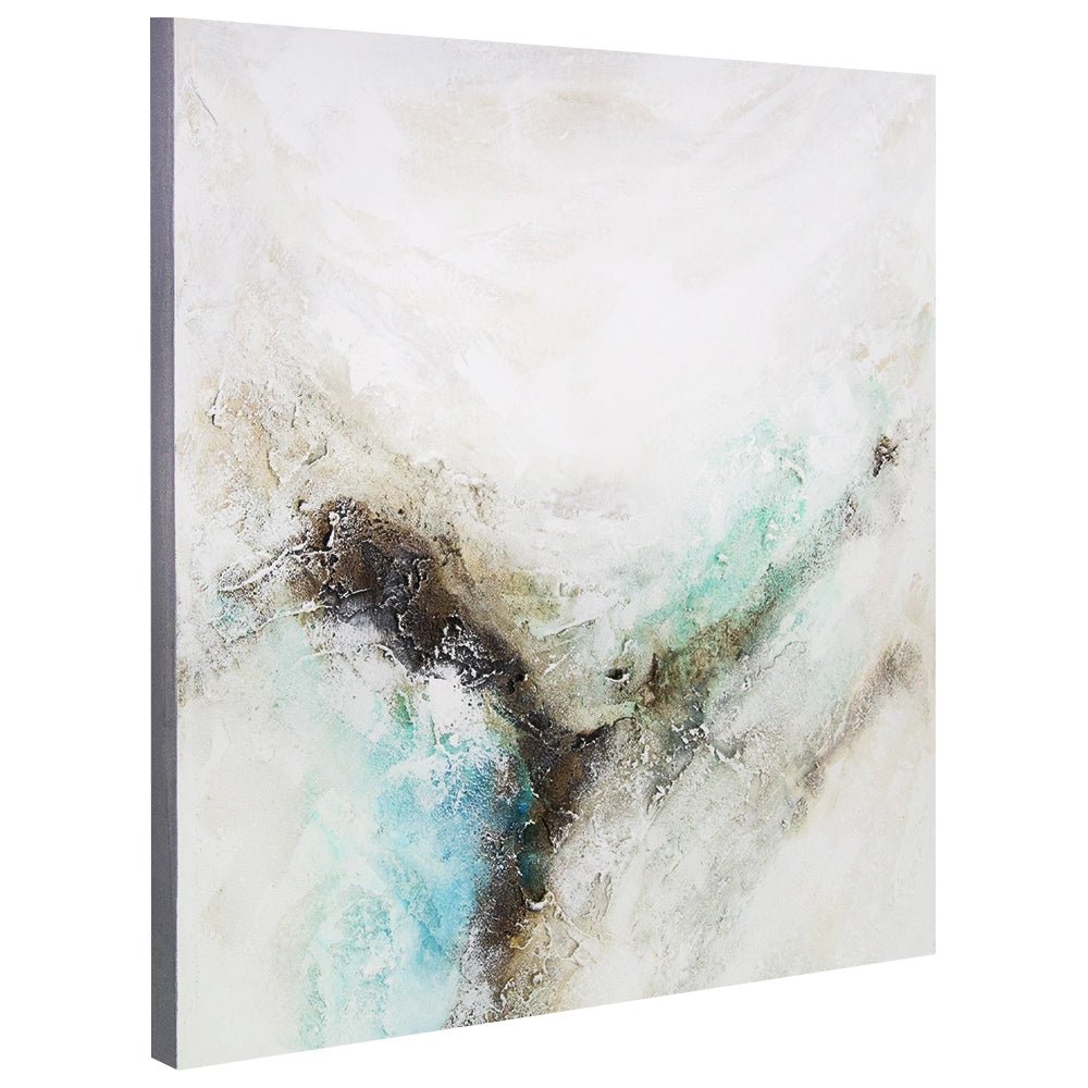 Cuadro acrílico original pintado a mano con textura natural - DekoArte