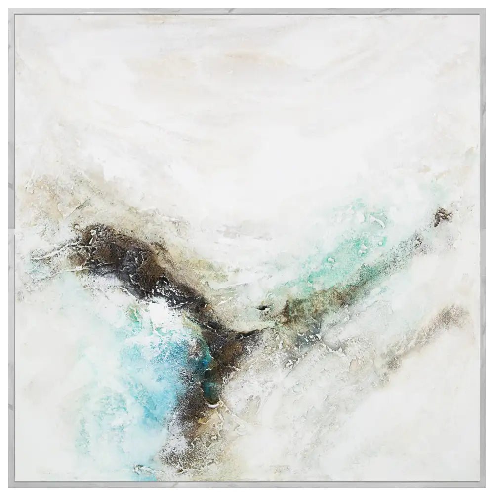 Cuadro acrílico original pintado a mano con textura natural - DekoArte