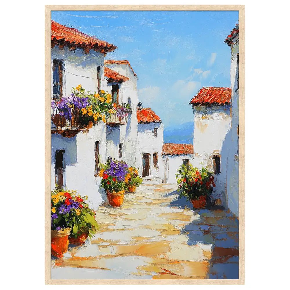 Cuadro andaluz moderno inspirado en cuadros españoles - DekoArte