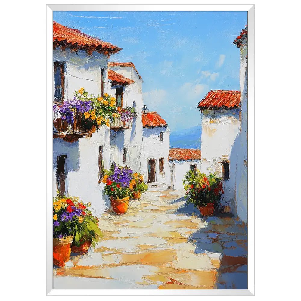 Cuadro andaluz moderno inspirado en cuadros españoles - DekoArte