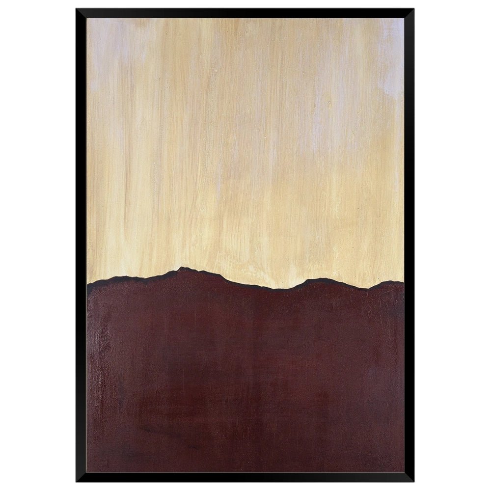 Cuadro con Colores Cálidos | Pintado a mano - DekoArte