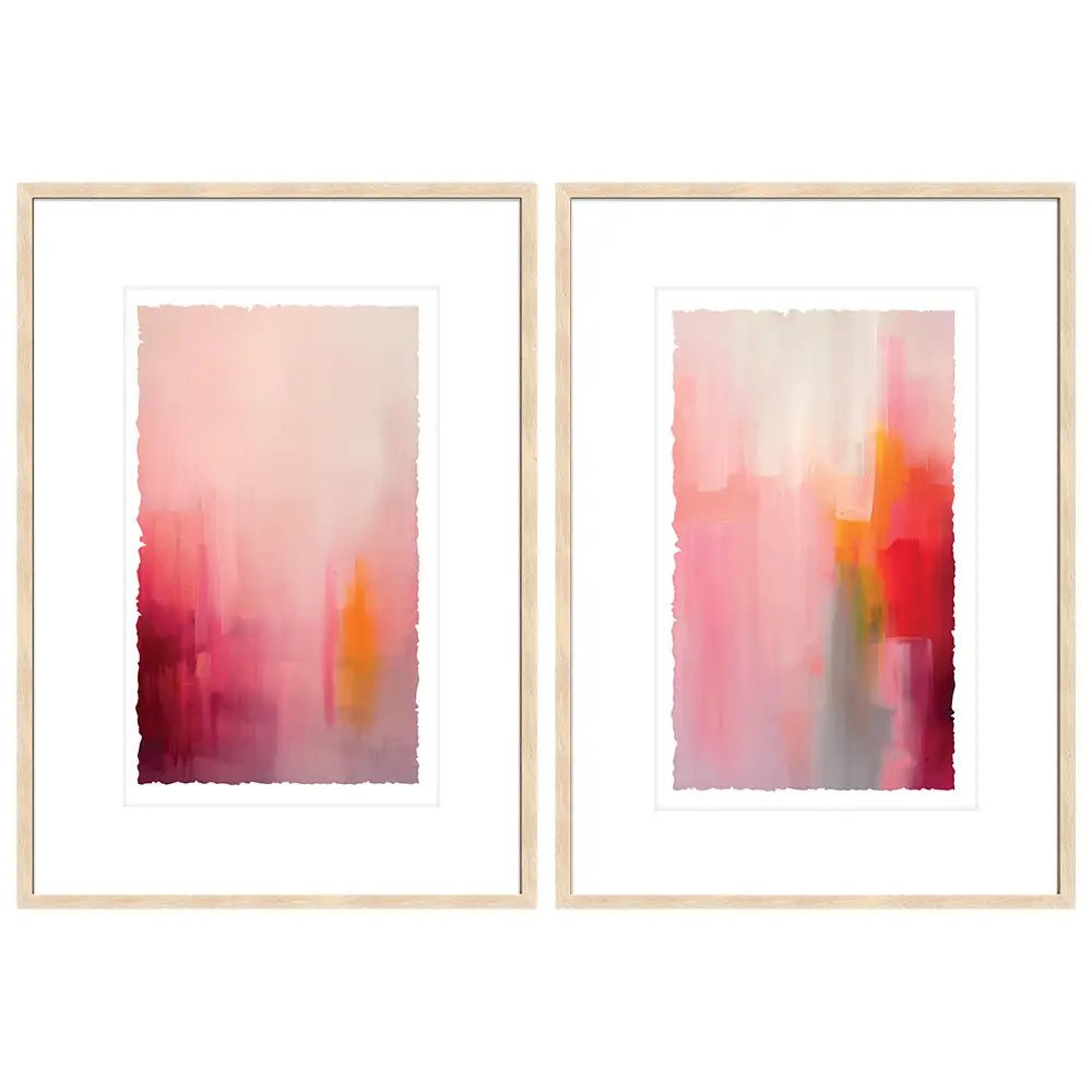 Cuadro con paspartú listo para colgar | Abstracto - DekoArte