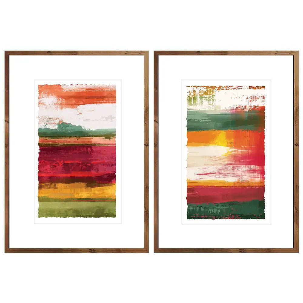 Cuadro con paspartú para colgar | Abstracto - DekoArte