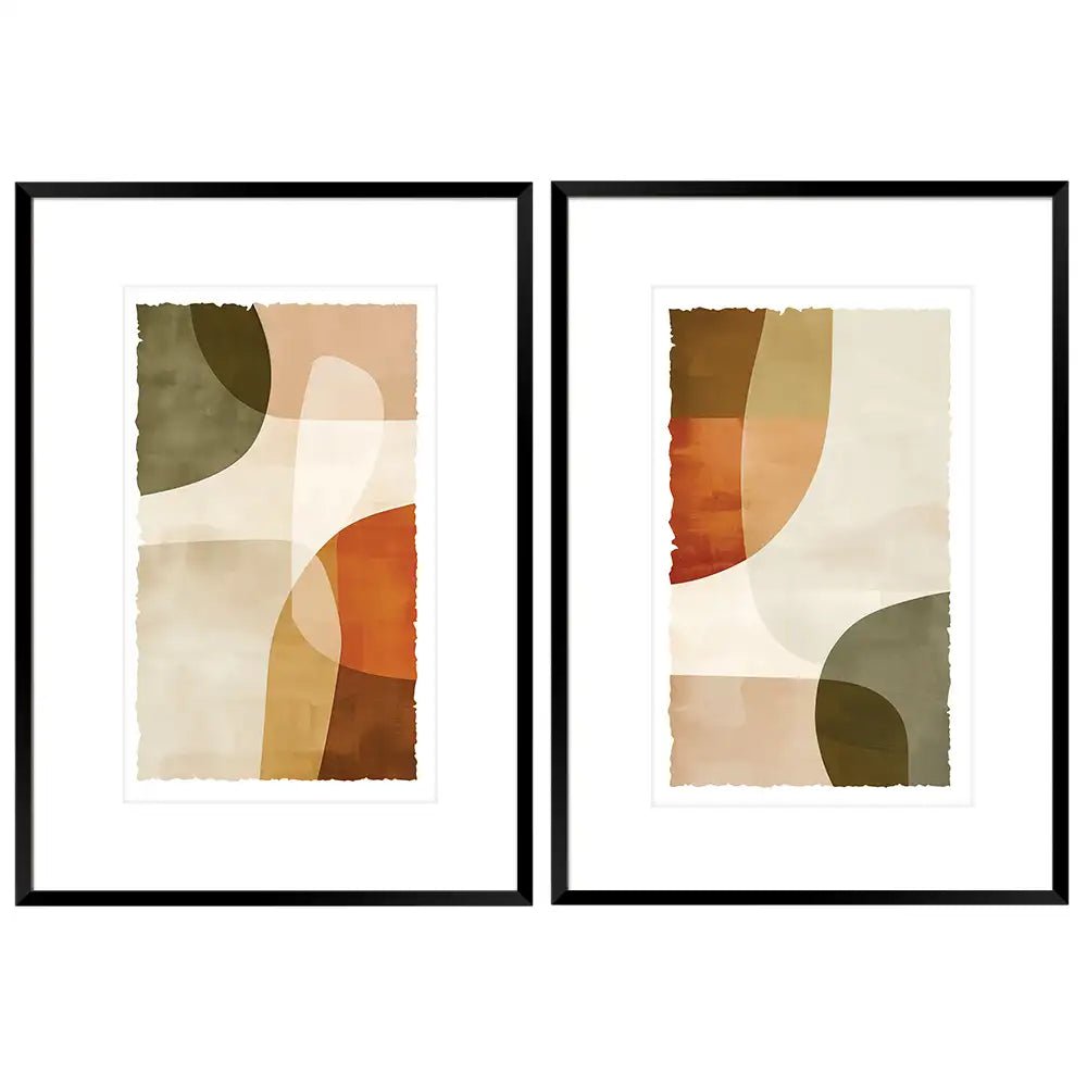 Cuadro con paspartú para oficina y hogar - DekoArte