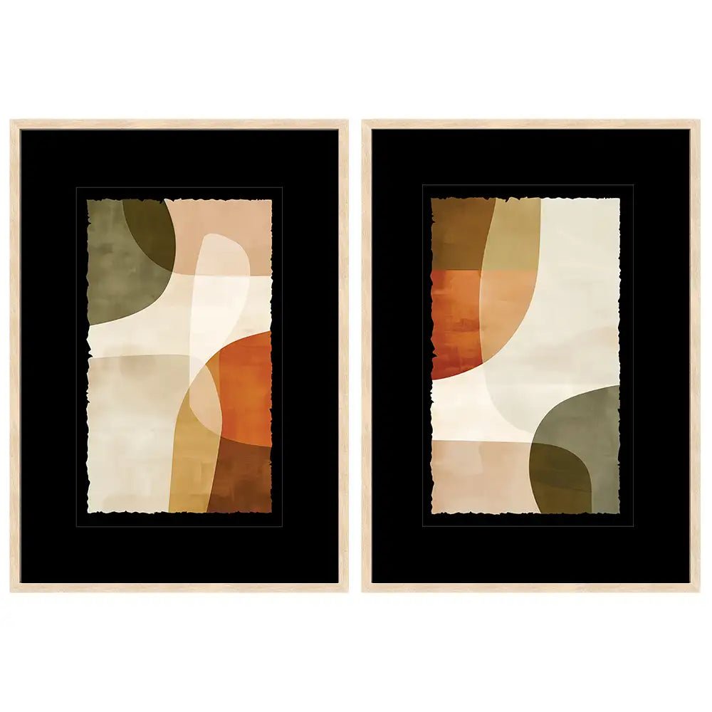 Cuadro con paspartú para oficina y hogar - DekoArte