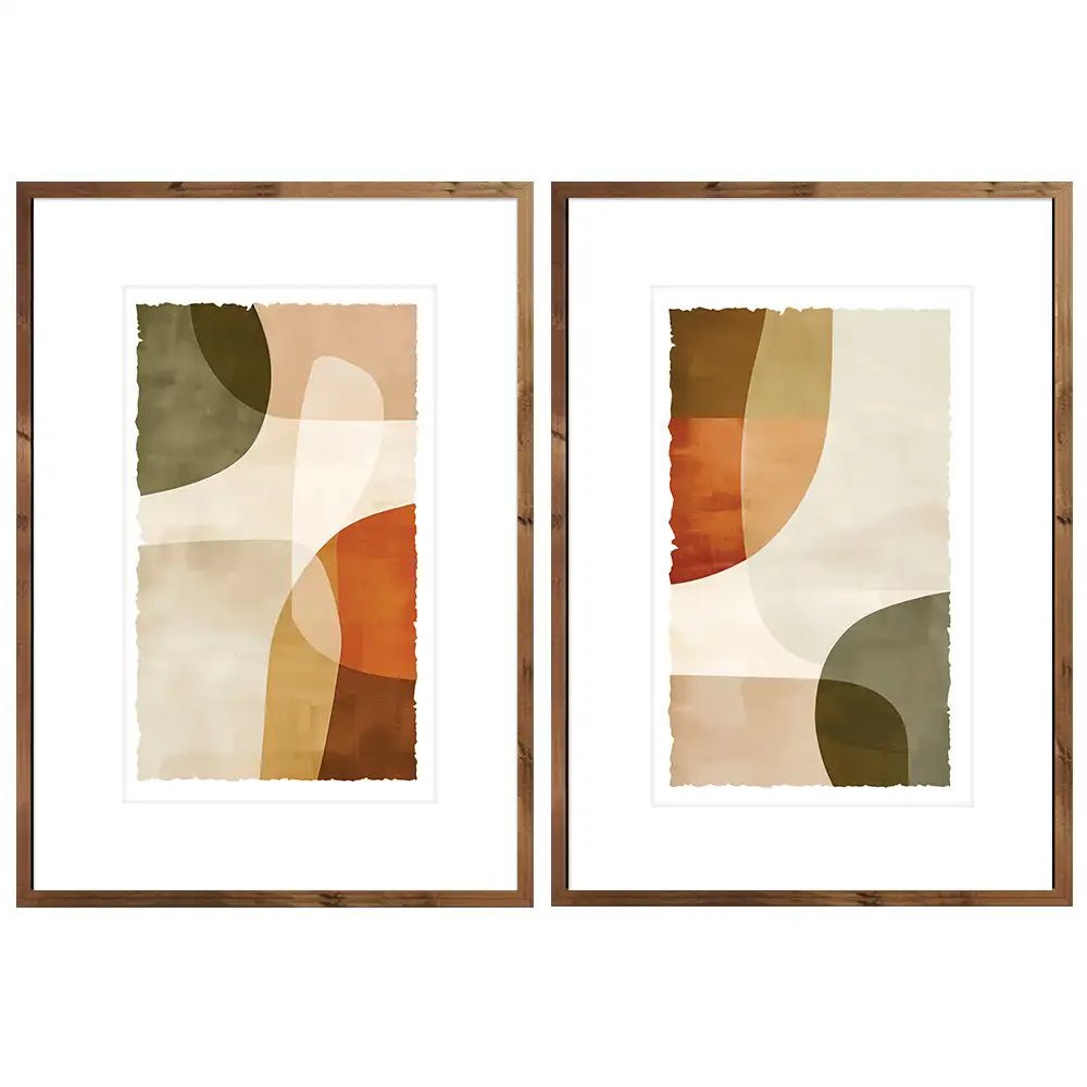 Cuadro con paspartú para oficina y hogar - DekoArte