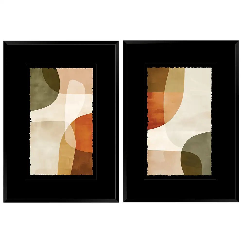 Cuadro con paspartú para oficina y hogar - DekoArte