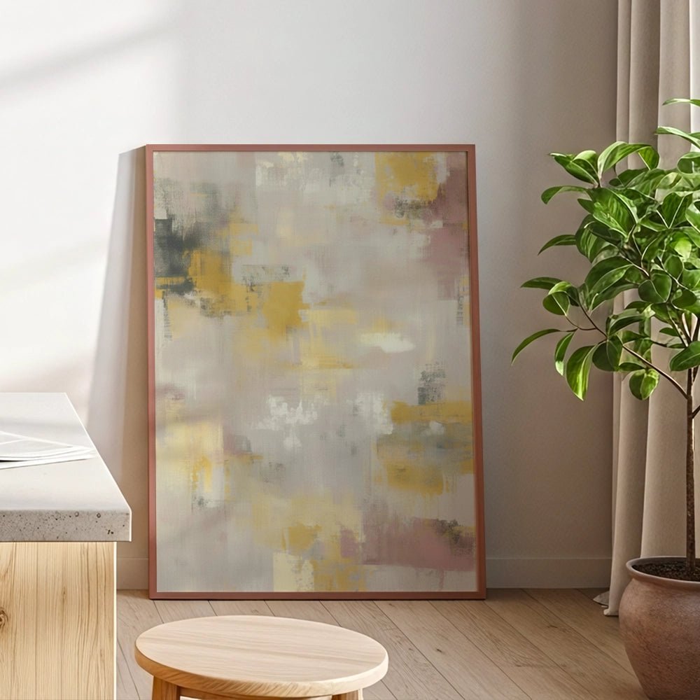 Cuadro de color para ambientes claros y modernos - DekoArte