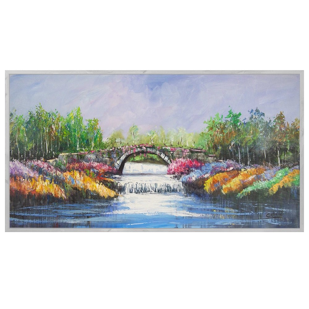 Cuadro de paisaje natural inspirado en la calma del entorno - DekoArte